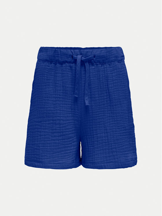 Kids ONLY Kids ONLY Šortky z materiálu Thyra 15293680 Modrá Regular Fit
