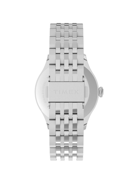 Timex Timex Zegarek TW2Y91800 Srebrny