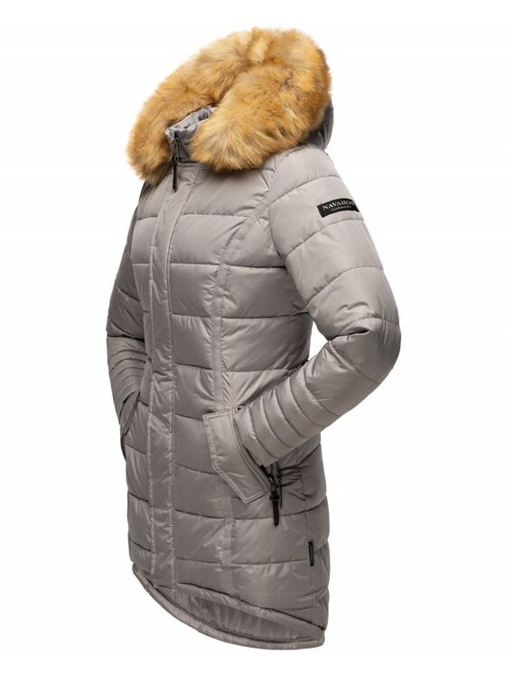 Navahoo Navahoo Kurtka zimowa Papaya Szary Casual Fit