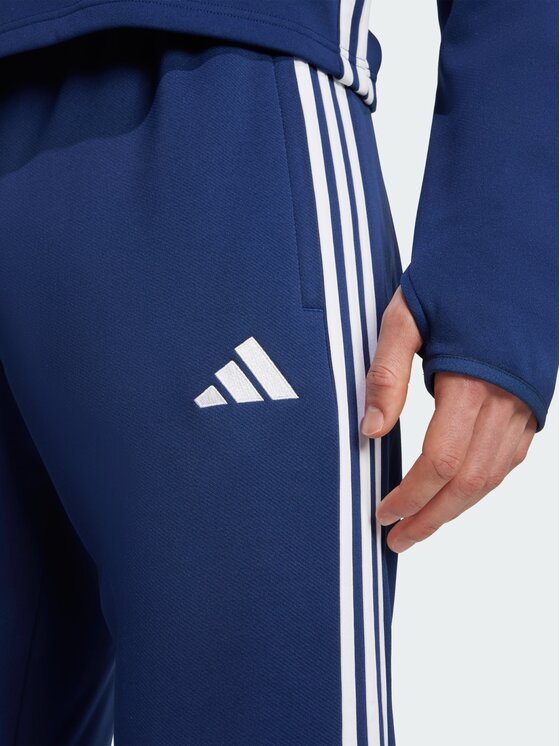 adidas adidas Spodnie materiałowe 151969 Niebieski jasny Slim Fit
