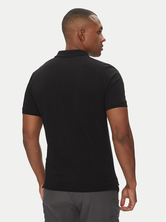 Parajumpers Parajumpers Polo Space 25SMPMPOXF06 Μαύρο Regular Fit