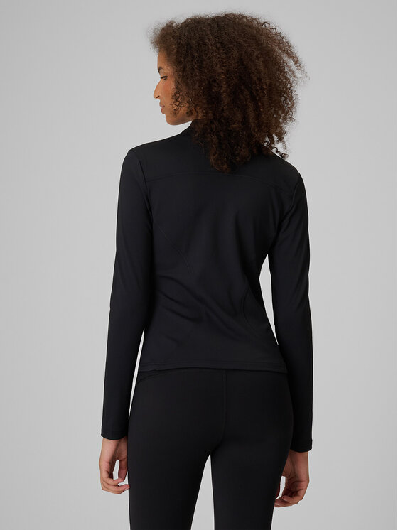 4F 4F Bluza DRAGONFLY Czarny Slim Fit
