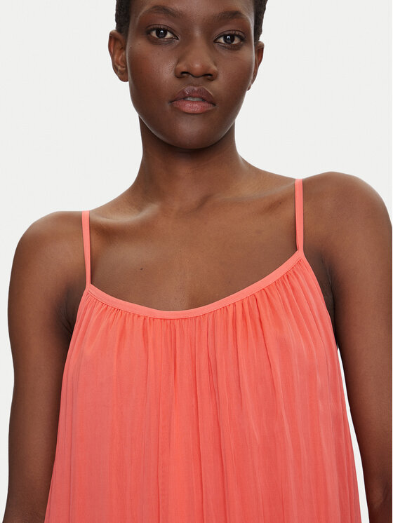 Dixie Dixie Rochie de vară A207W018A Coral Regular Fit