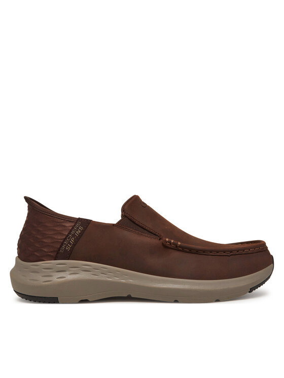 Skechers Scarpe basse Oswin 204866 Marrone, taglia : 41