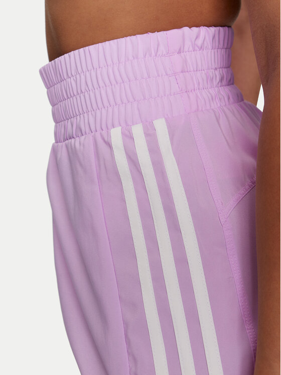 adidas adidas Sportske kratke hlače Pacer Training 3-Stripes IS1665 Ružičasta Regular Fit