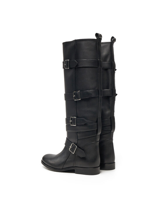 TWINSET TWINSET Zimske čizme 242TGT124 Crna