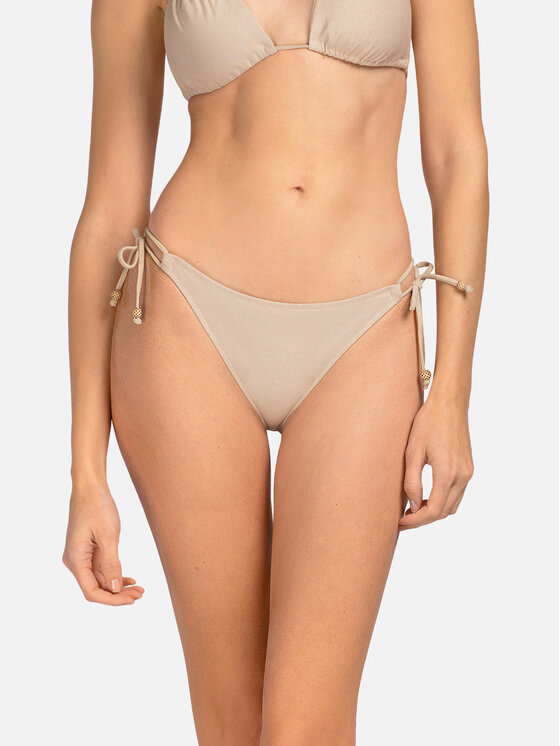 Miss Lou Miss Lou Dół od bikini D-LG2-E Écru