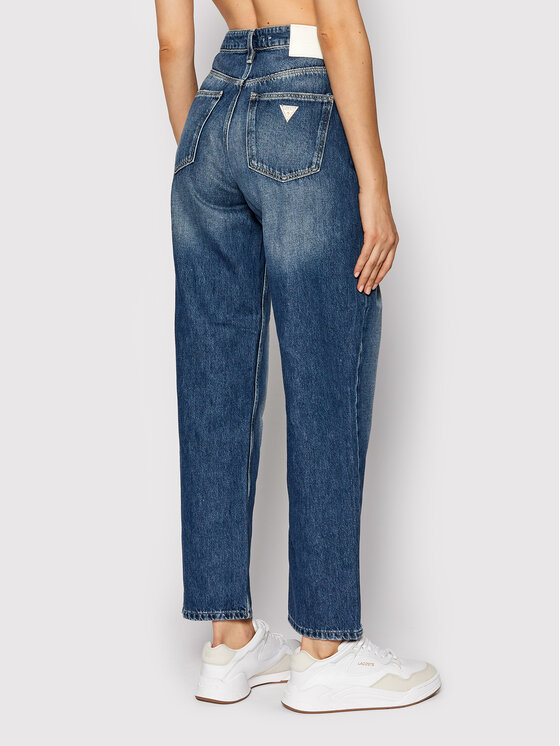 Guess Guess Τζιν W2RA21 D3Y0V Μπλε Relaxed Fit