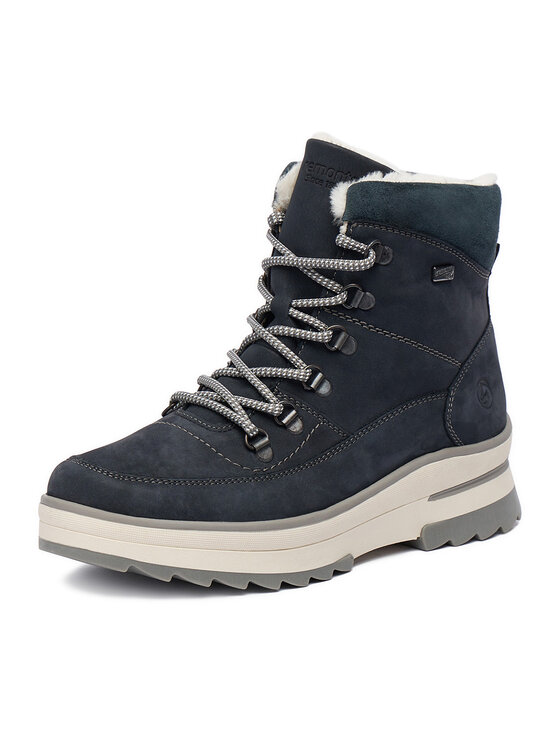 Remonte Remonte Schnürschuhe CEO-D2B74-14 Dunkelblau
