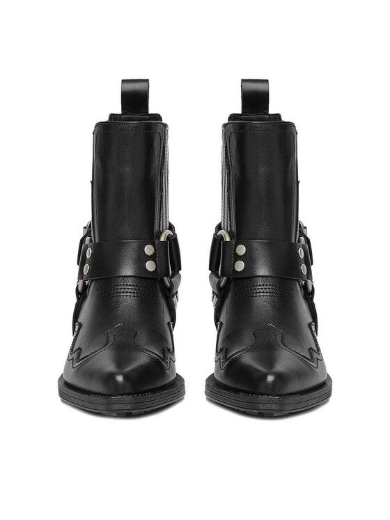 Badura Badura Cizme și botine cowboy EO-BAILE-07100-25 Negru