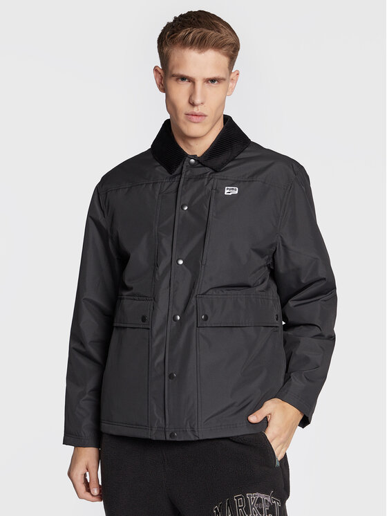 Puma Преходно яке Coach 53557101 Черен Regular Fit