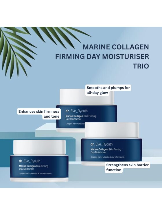 dr. Eve Ryouth dr. Eve Ryouth 3 x MARINE COLLAGEN SKIN FIRMING NAWILŻAJĄCY KREM NA DZIEŃ 50 ml Krem na noc