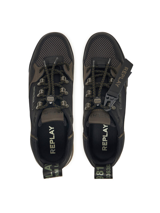 REPLAY REPLAY Sneakersy Field M 2.0 GMS8L .000.C0018L Czarny