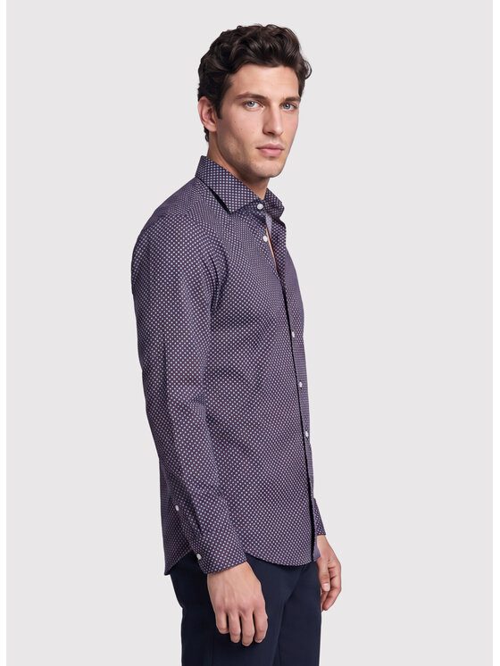 Pako Lorente Pako Lorente Koszula P26WF-1X-031 Brązowy Slim Fit