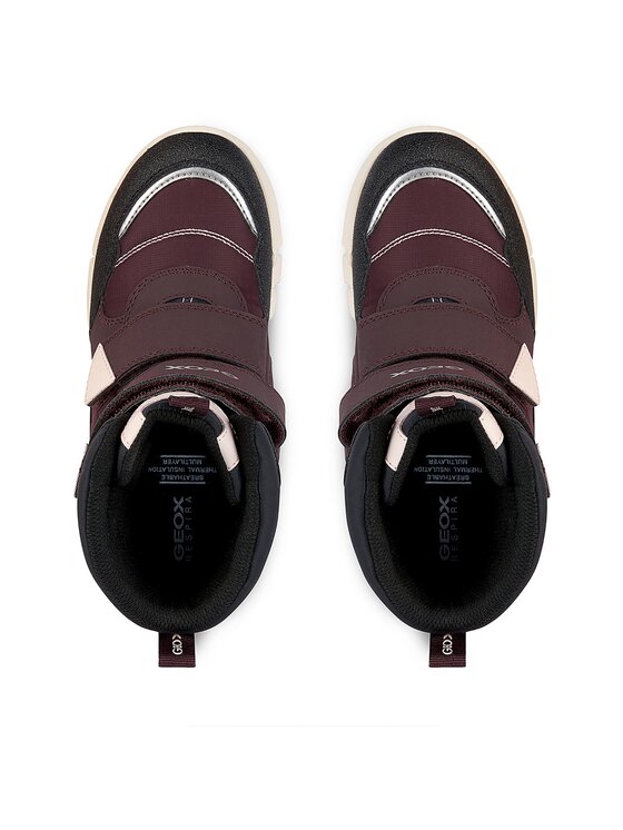Geox Geox Snehule J Flexyper Girl B Ab J16APB 0FU50 C7357 S Bordová