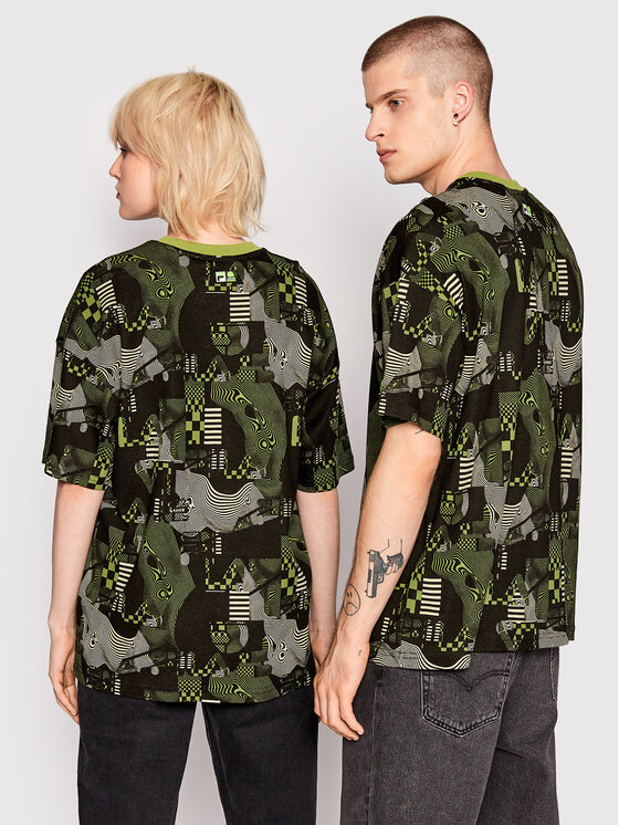 T-shirt Unisex FAU0096 Verde Oversize