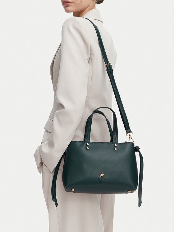 Beverly Hills Polo Club Beverly Hills Polo Club Ročna torba EO-BHPC-C-025-10 Temno zelena