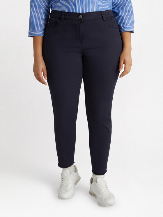 Fiorella Rubino Fiorella Rubino Pantaloni di tessuto P719T004809N034 Blu Skin Fit