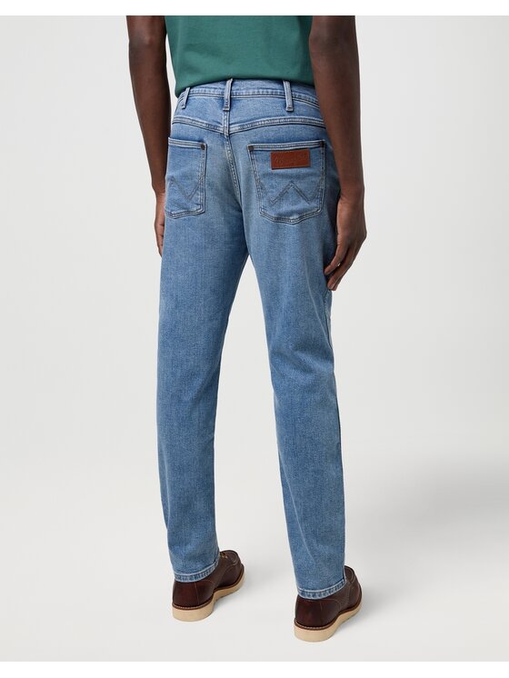 Wrangler Wrangler Jeans Larston Blu Slim Leg