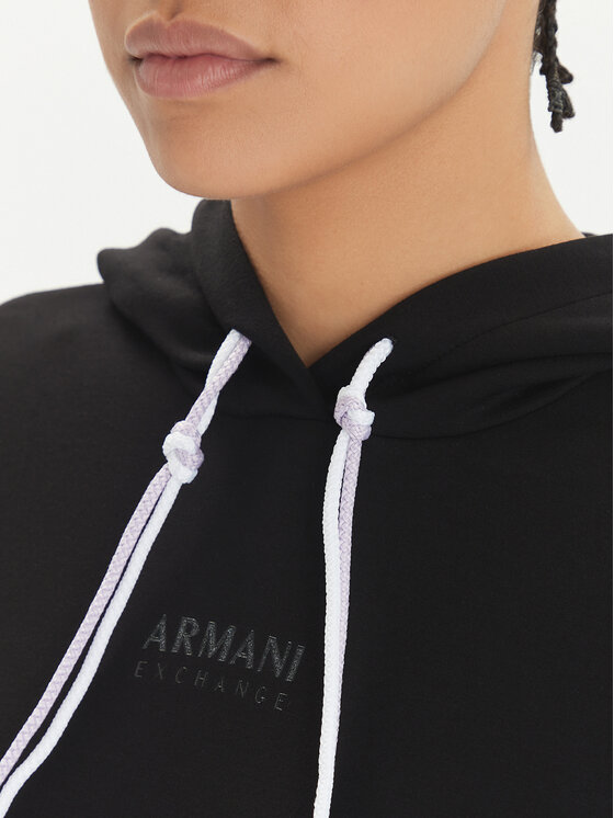 Armani Exchange Armani Exchange Felpa 3DYM77 YJEPZ 1200 Nero Relaxed Fit