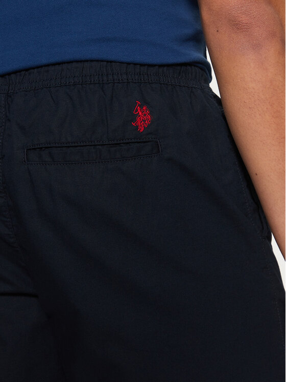 U.S. Polo Assn. U.S. Polo Assn. Auduma šorti MUP3552 Tumši zils Regular Fit