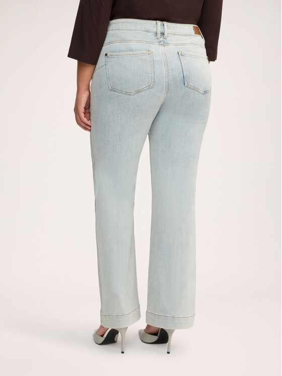 Fiorella Rubino Fiorella Rubino Jeans P40NT005465N004 Turchese Flare Fit