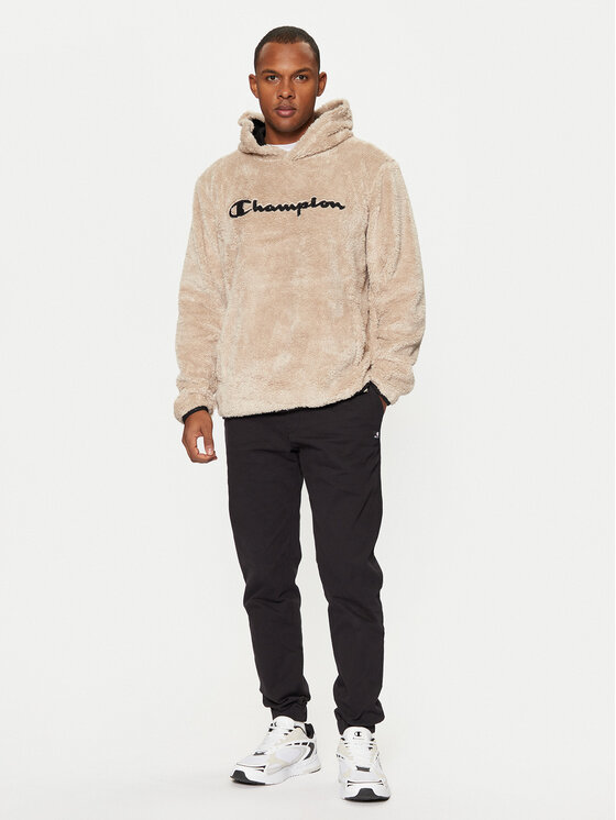 Champion Sweatshirt 220445 Beige Loose Fit Modivo