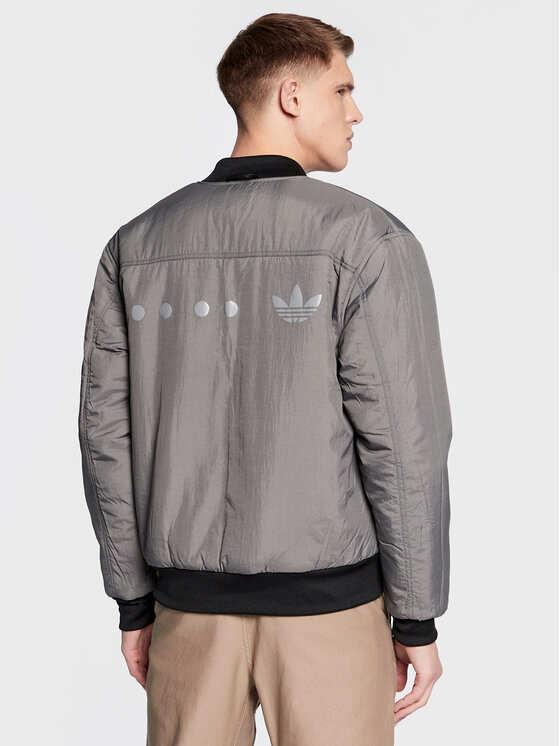 adidas adidas Geacă bomber Reclaim Reversible HK2760 Negru Regular Fit