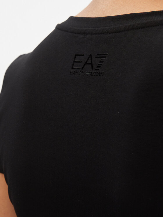 EA7 Emporio Armani EA7 Emporio Armani Haljina za svaki dan 3DTA62 TJ01Z 1200 Crna Slim Fit
