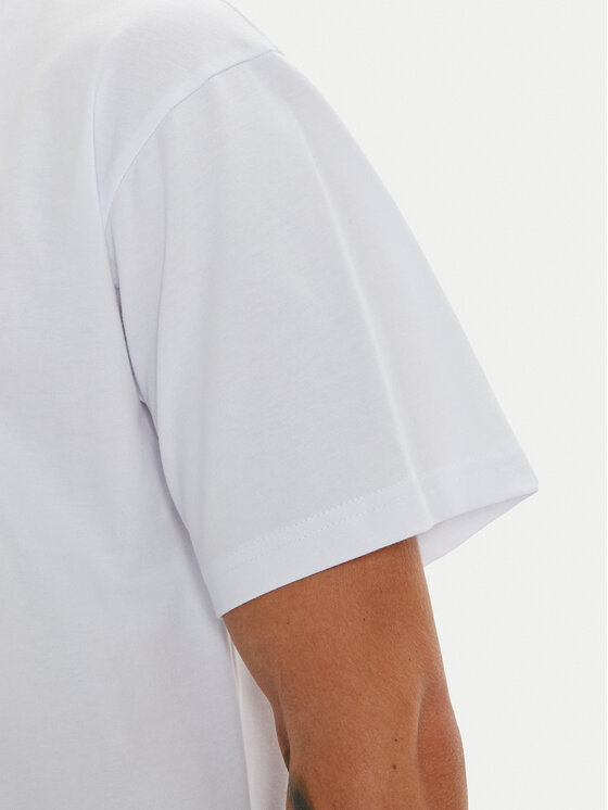 2005 2005 T-särk Unisex Smiley Valge Regular Fit