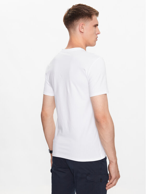 Guess Guess T-shirt M2YI32 J1314 Bianco Slim Fit