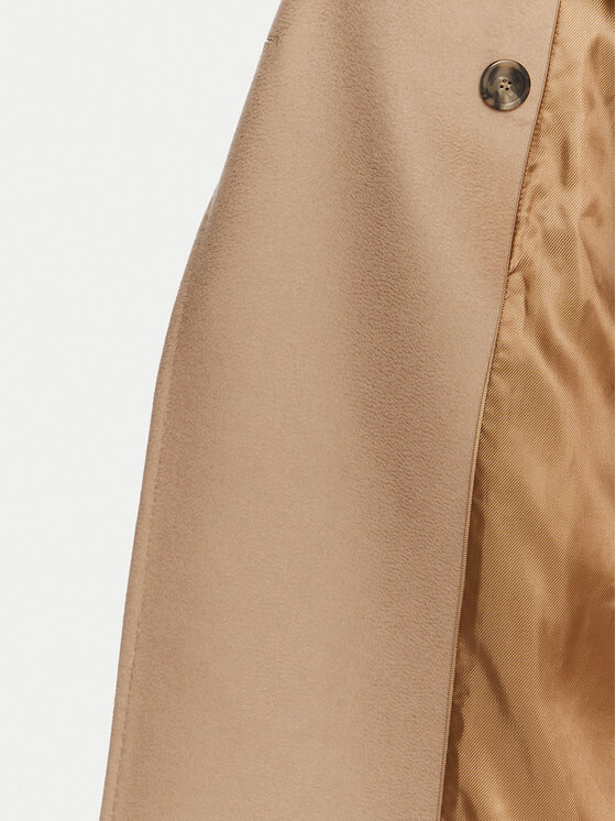 Weekend Max Mara Weekend Max Mara Płaszcz wełniany Resina 2525016102 Beżowy Regular Fit