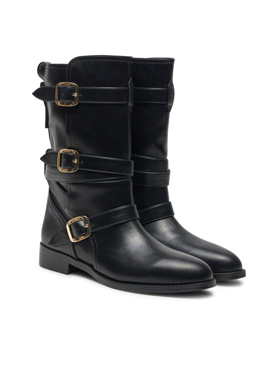 TWINSET TWINSET Μποτάκια 242TGT072 Μαύρο