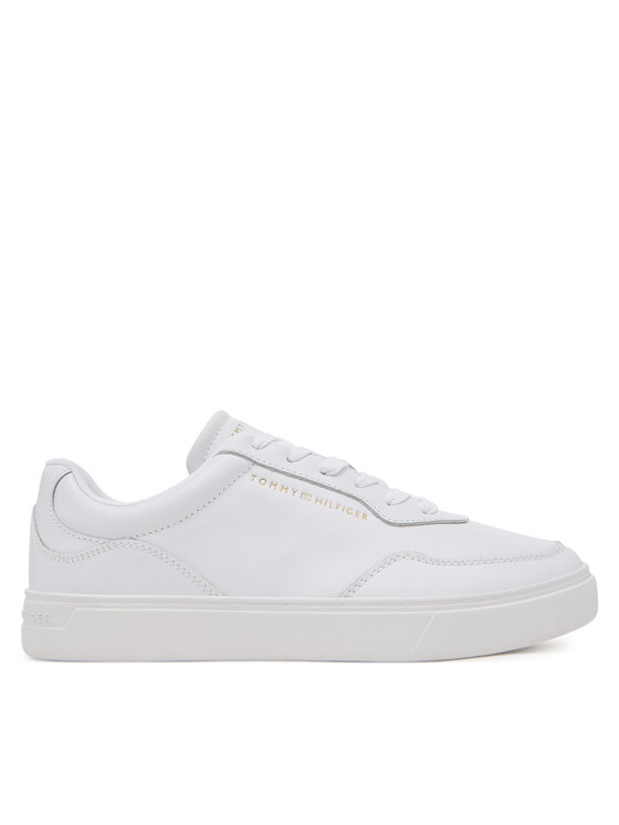 Tommy Hilfiger Tommy Hilfiger Sneakersy Casual Cupsole FW0FW08689 Biały