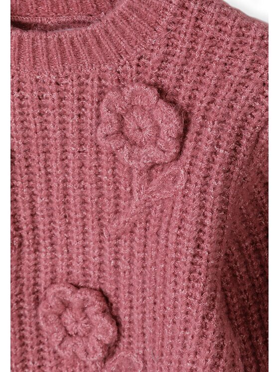 minoti minoti Sweter 32KNIT100 Różowy Regular Fit