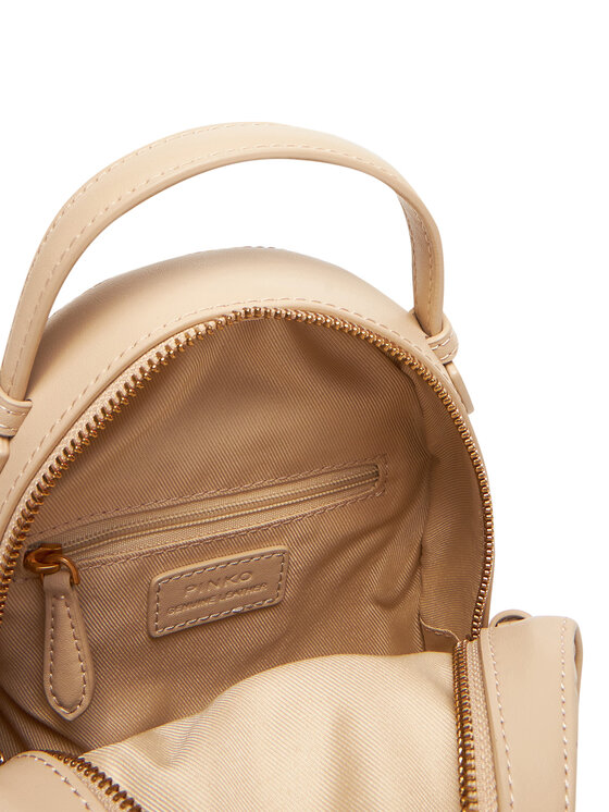 PINKO PINKO Σακίδιο Love Click Mini Backpack PE 25 PLTT 103614 A1J2 Μπεζ