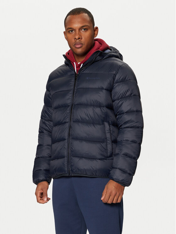 Champion Zimné bundy 220342 Tmavomodrá Regular Fit