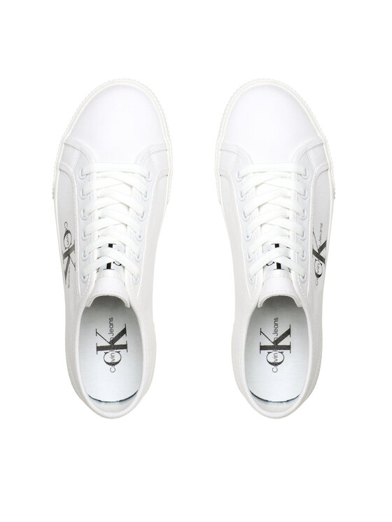 Calvin Klein Jeans Calvin Klein Jeans Tenis superge YW0YW00482 Bela