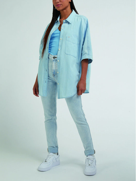 Lee Lee Τζιν Scarlett High L626GWC36 112330603 Γαλάζιο Skinny Fit