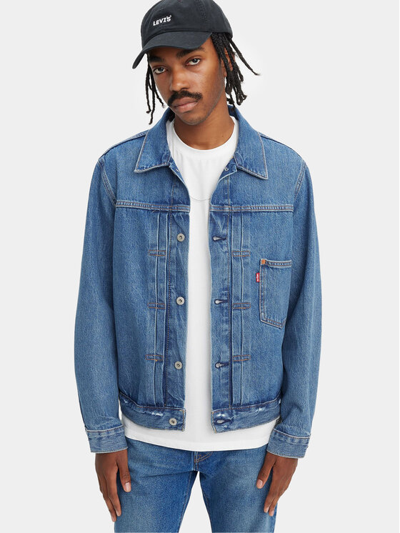 Levi's® Levi's® Geacă de blugi A3174-0004 Albastru Loose Fit