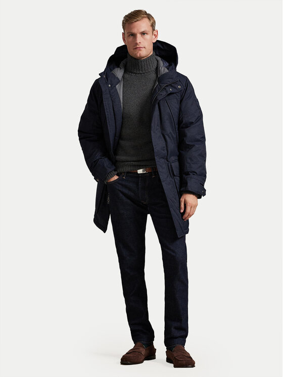 Polo Ralph Lauren Polo Ralph Lauren Παλτό χειμωνιάτικο 710968114001 Σκούρο μπλε Regular Fit