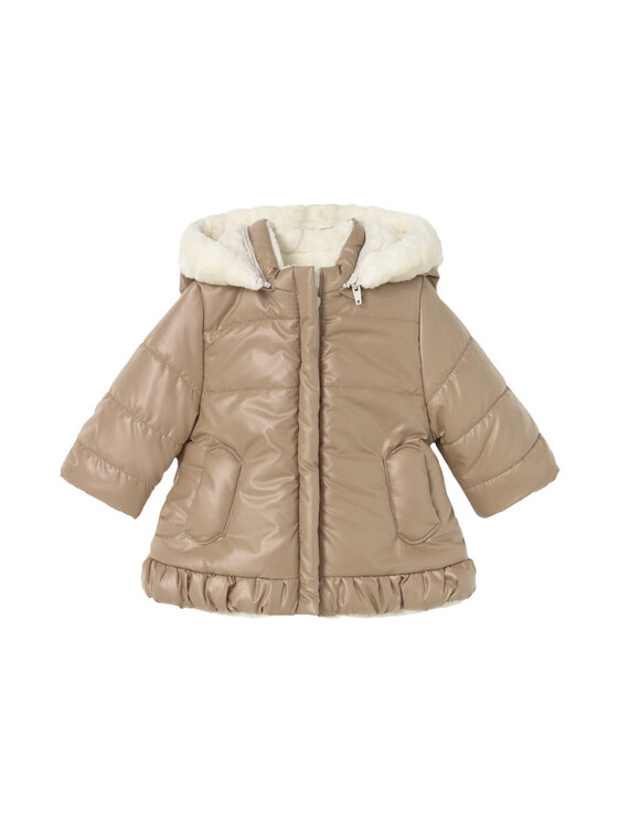 Mayoral Kurtka zimowa 2404 Brązowy Regular Fit