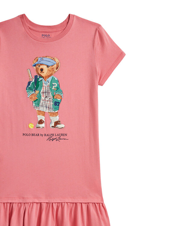 Polo Ralph Lauren Polo Ralph Lauren Hétköznapi ruha 313971130001 Rózsaszín Regular Fit