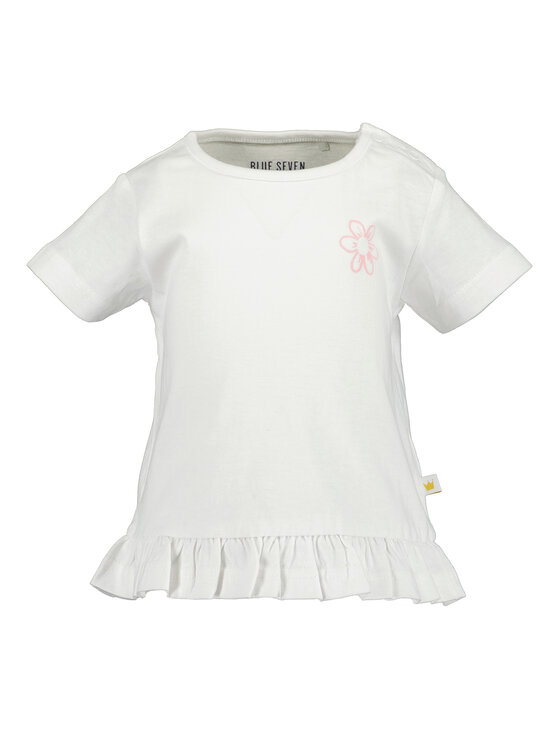Blue Seven Tricou 901116 X Alb Regular Fit
