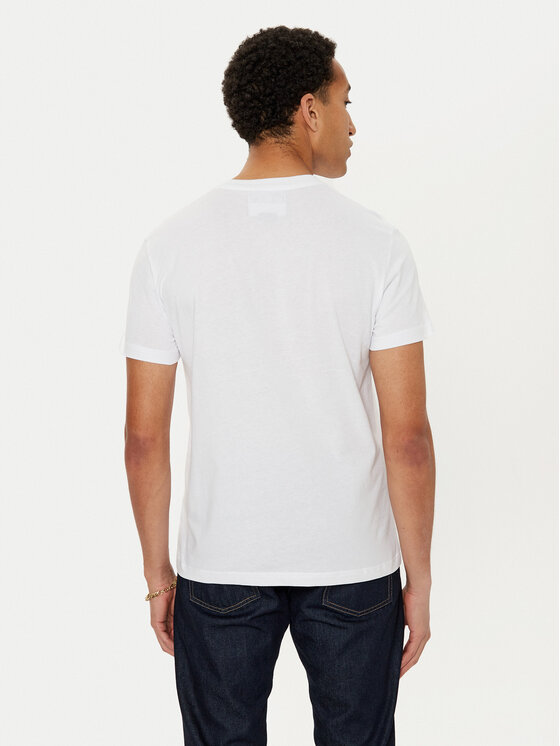 Versace Jeans Couture Versace Jeans Couture T-shirt 78GAHT05 Bijela Regular Fit