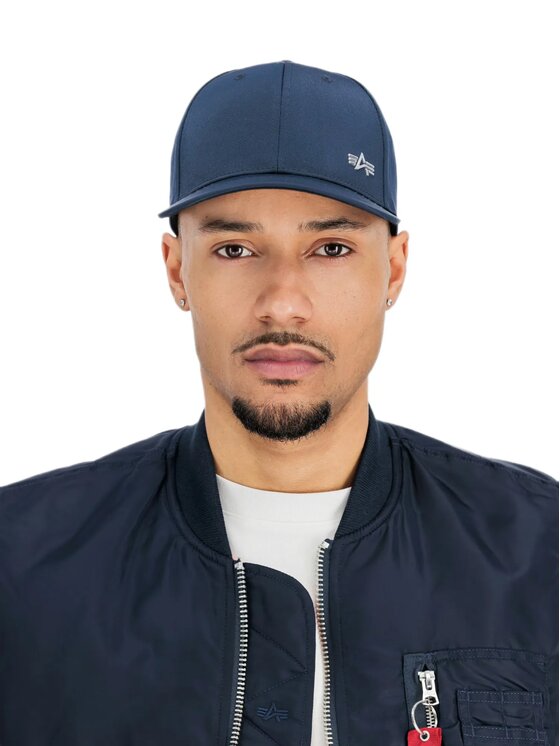 Alpha Industries Alpha Industries Czapka z daszkiem AI.156905 Granatowy