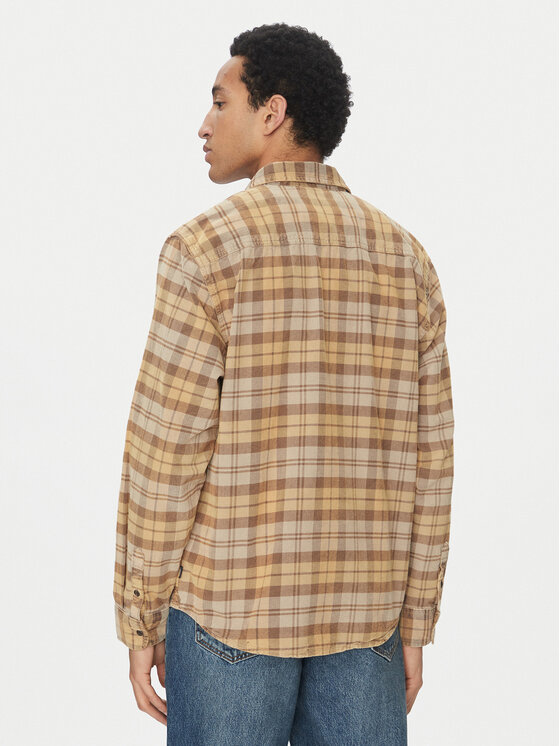 Vans Vans Camicia Nate VN000M10 Beige Regular Fit