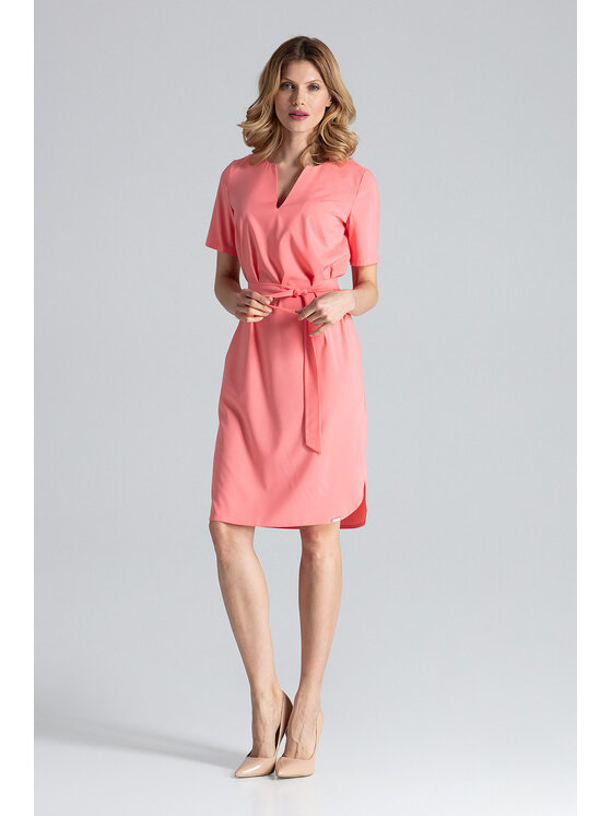 FIGL FIGLFIGL Vestito M669 Rosa Regular Fit