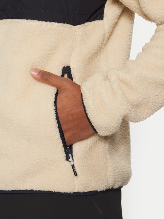 Aulp Aulp Felpa di pile Virto Beige Regular Fit