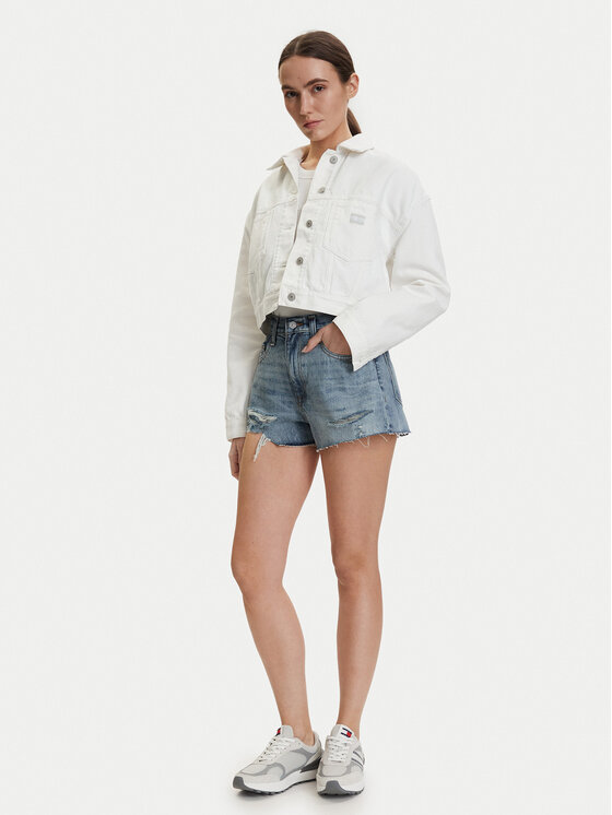 Tommy Jeans Tommy Jeans Džínsové šortky DW0DW22690 Modrá Regular Fit